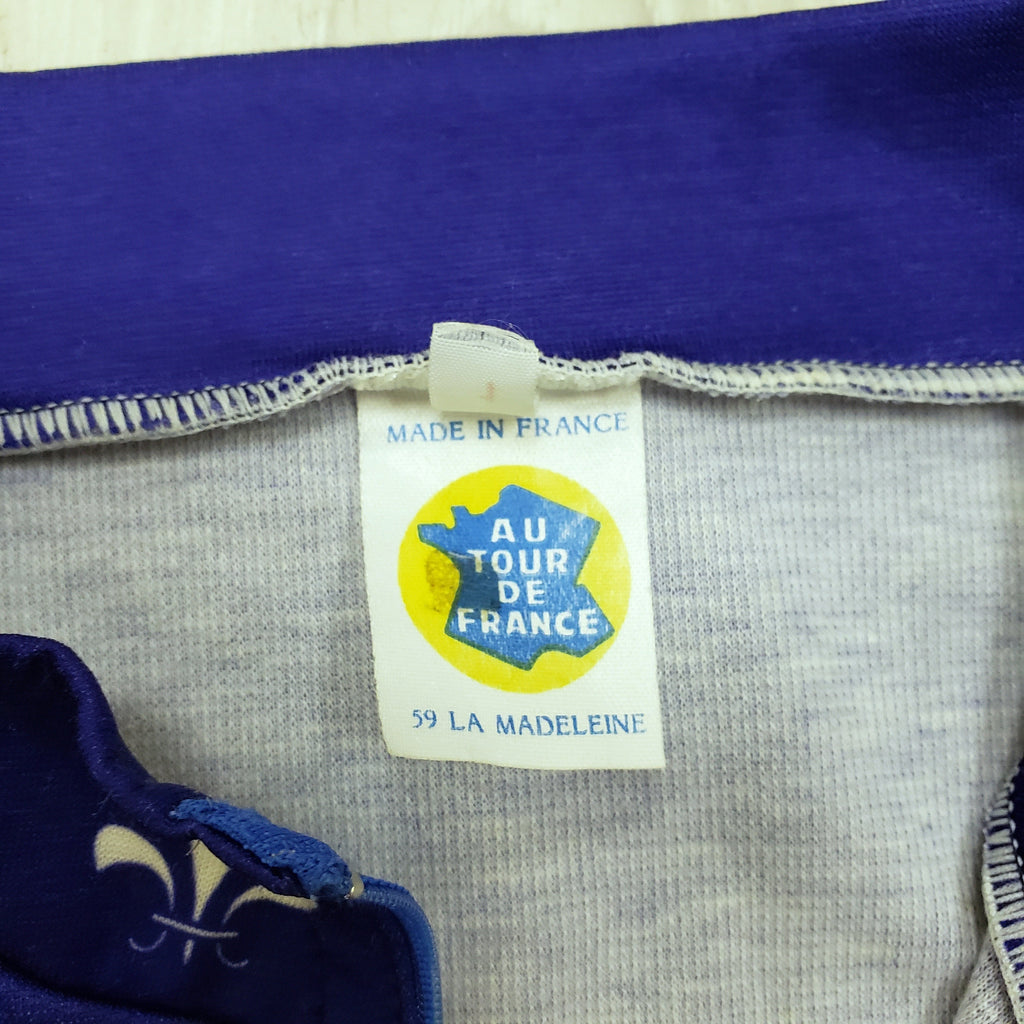 Vintage 1990s Cycling Top "Tour de France", Made In France