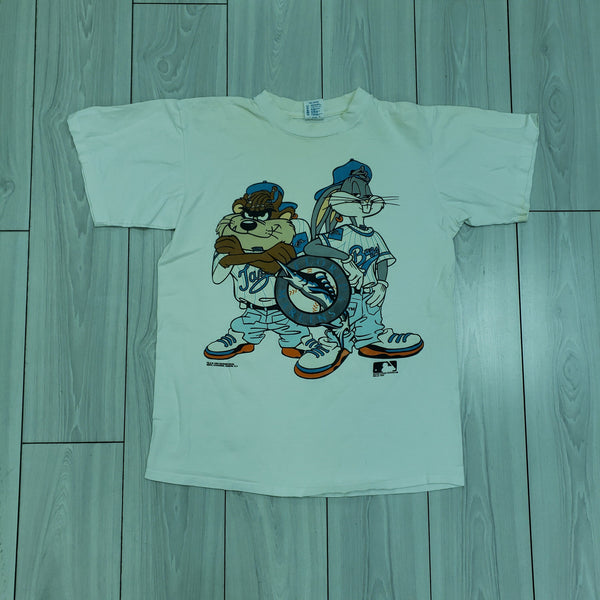 1993 Looney Tunes x Florida Marlins Collab, Made In USA Graphic Tee