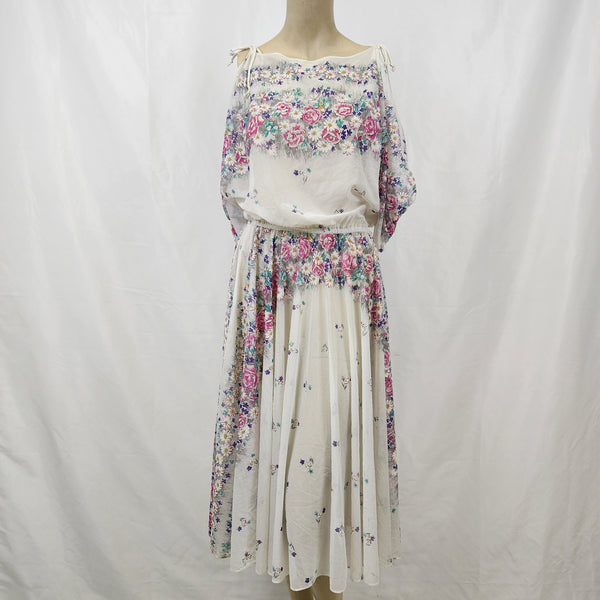Zum Zum Vintage 1970s Dress Made in USA Size 9/10
