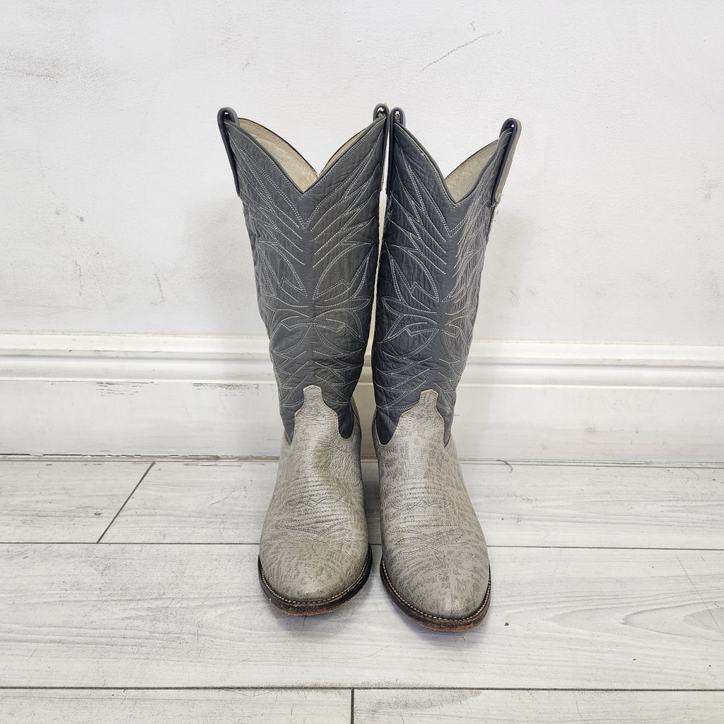 Dan Post Vintage 1980s Cowboy Boots - 8.5