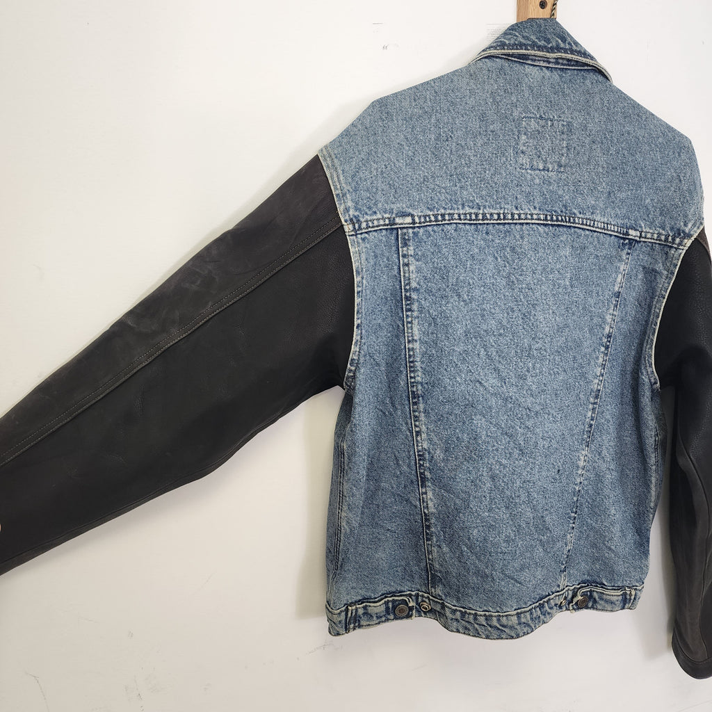 Harley Davidson Denim Made In USA Jacket Vintage 1990s