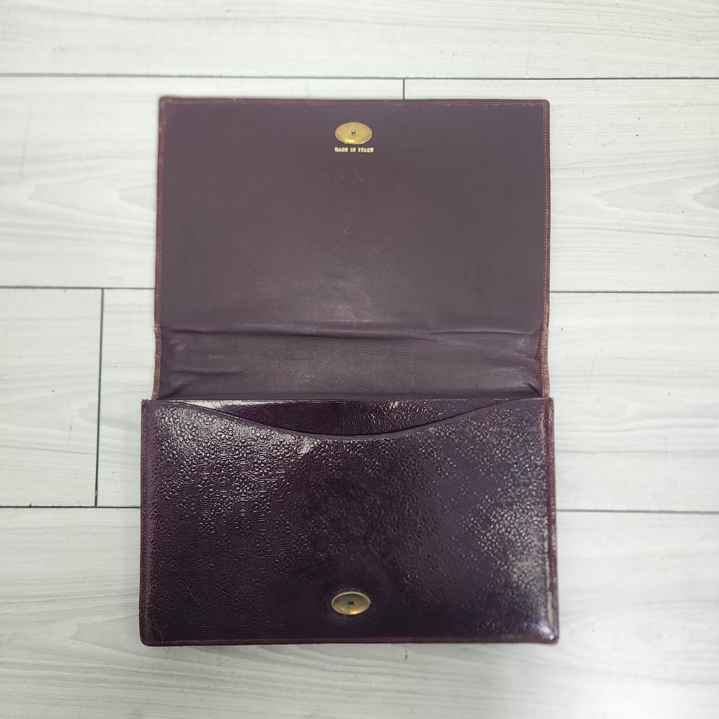 Vintage 1980s Clutch Made In Italy