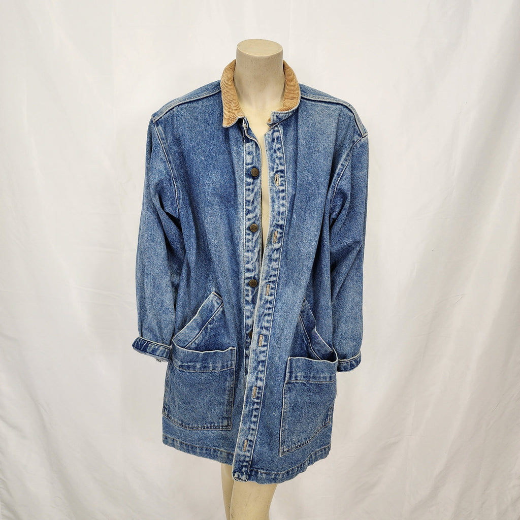 Calvin Klein Made In USA Vintage 1990s Denim Jacket