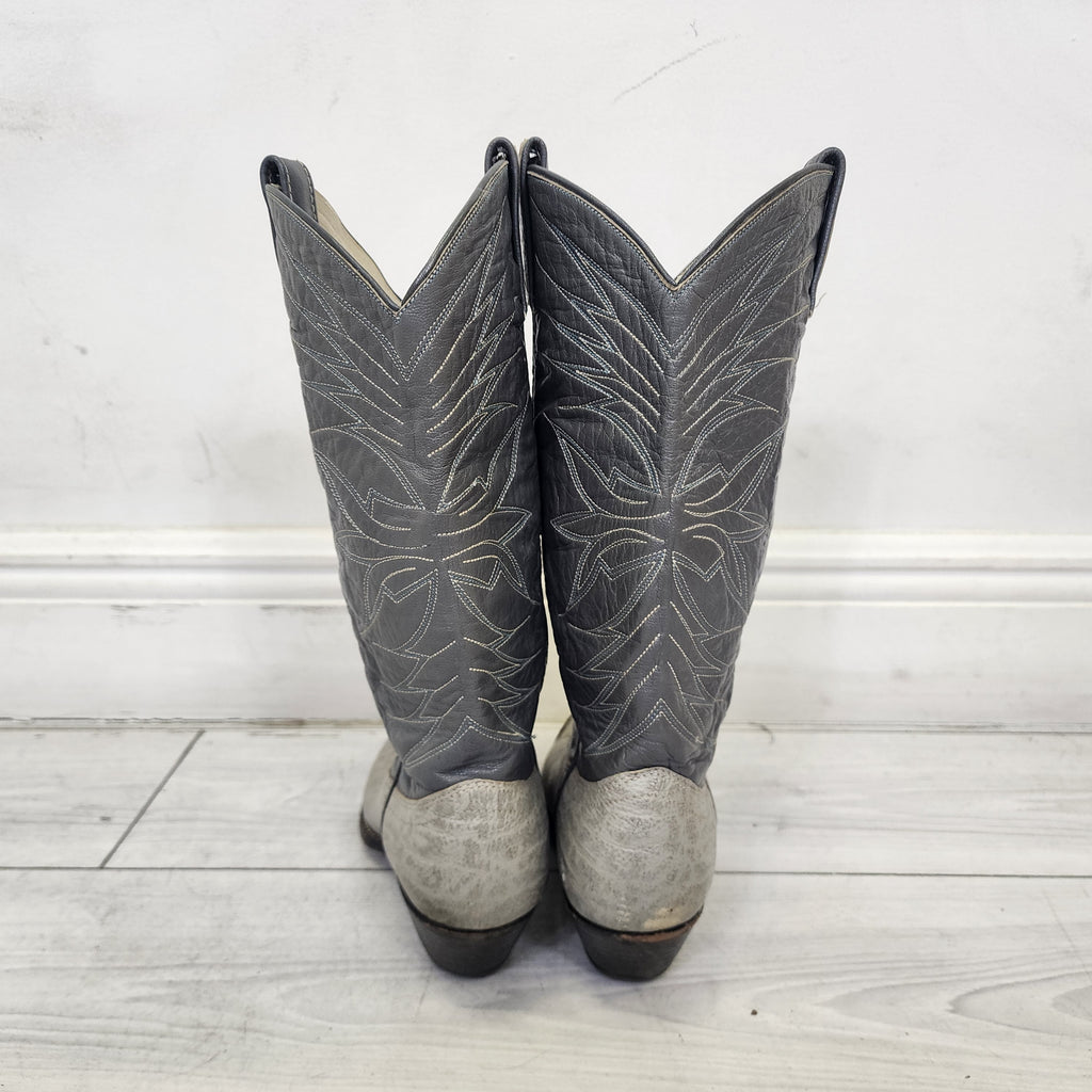 Dan Post Vintage 1980s Cowboy Boots - 8.5