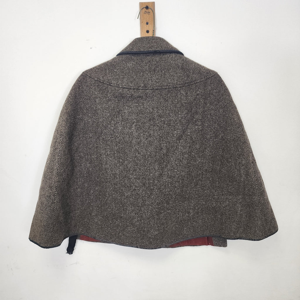 Wallach's Fifth Avenue Union Made ILGWU Vintage Cape - 50s/60s