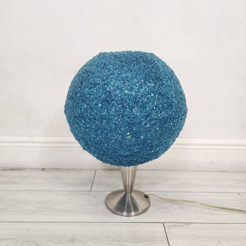 Vintage 1970s Blue Spaghetti Lamp