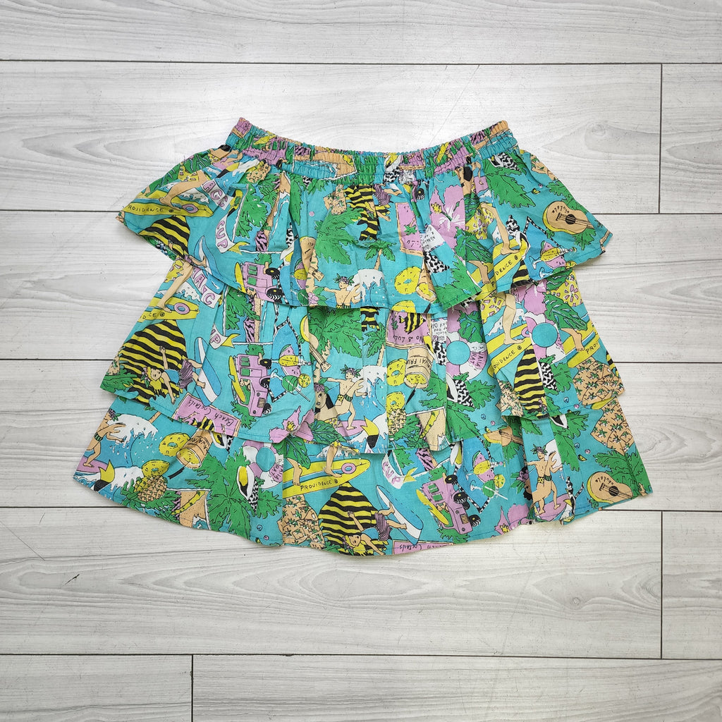 Vintage 1980s Ruffled Skirt