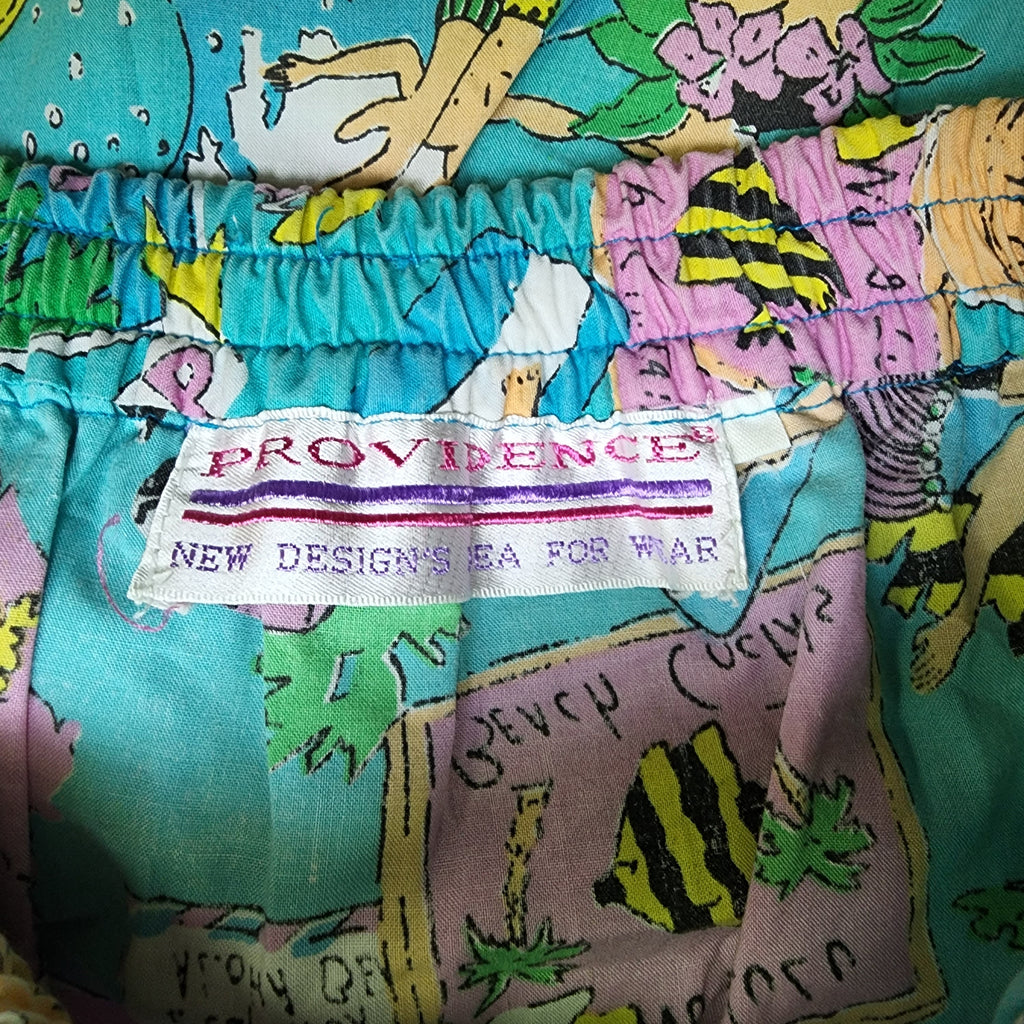 Vintage 1980s Ruffled Skirt