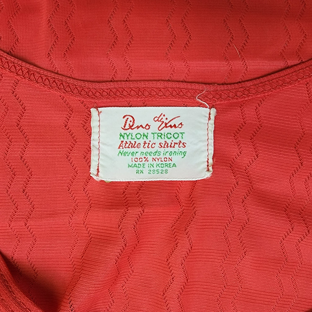 DinoDiVino 100% Nylon Tricot Made in Korea Vintage 1980s