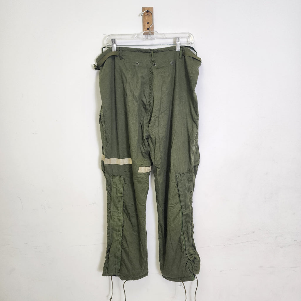 Green Camo Military Pants - Small