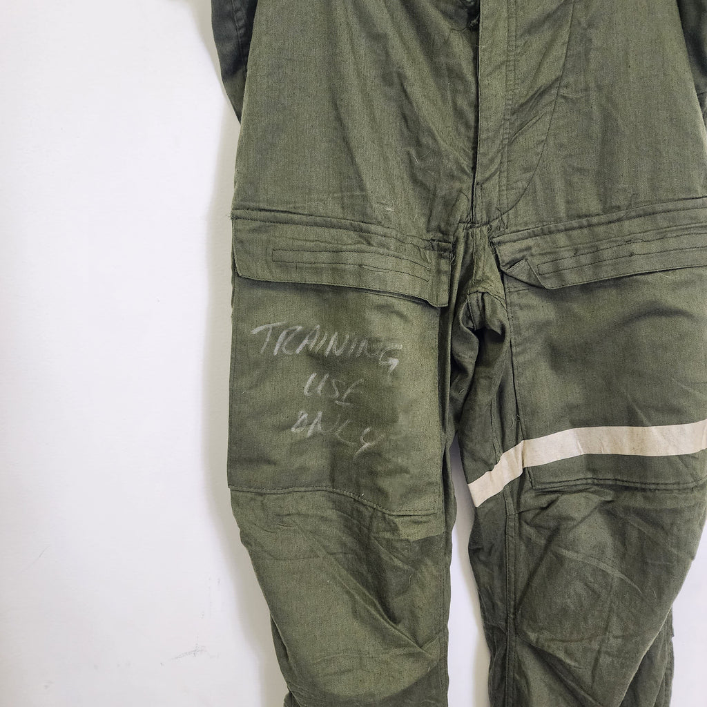 Green Camo Military Pants - Small