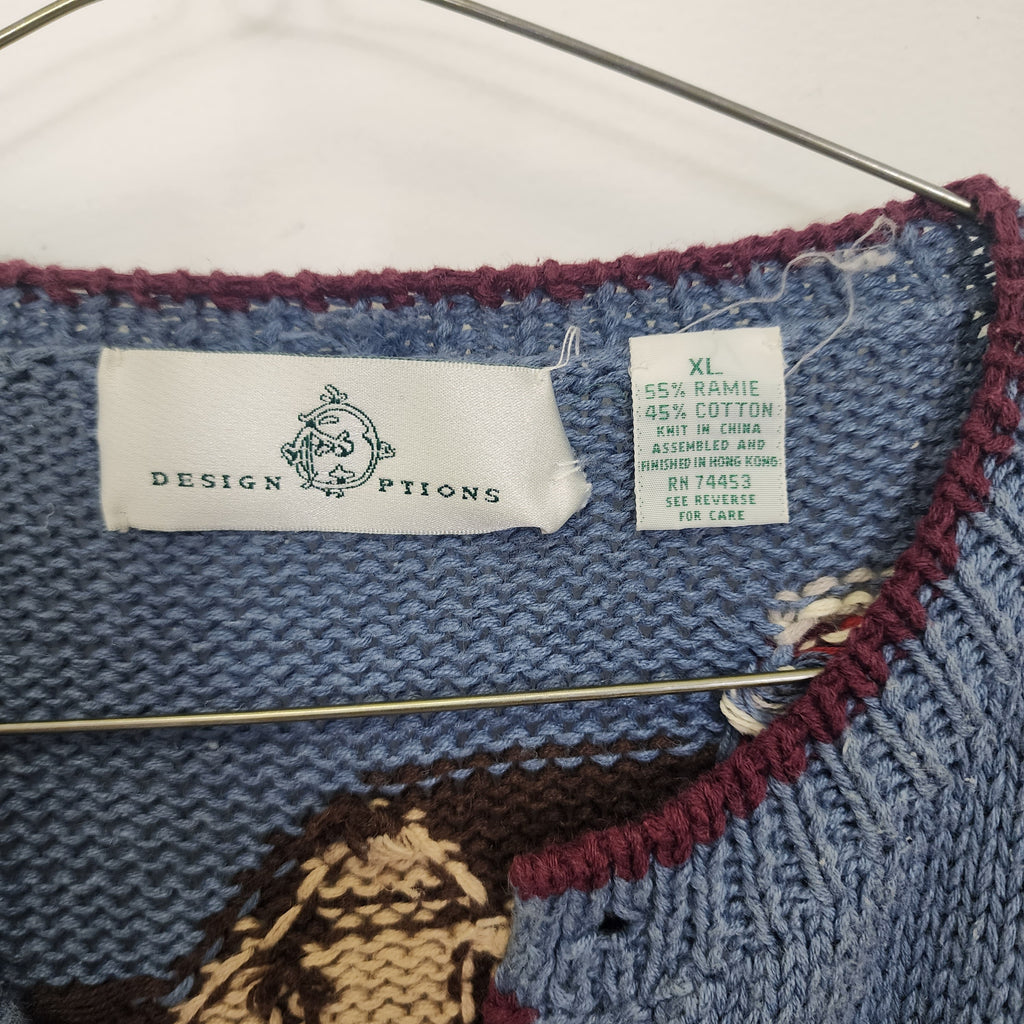 Design Options Vintage 1990s Cardigan