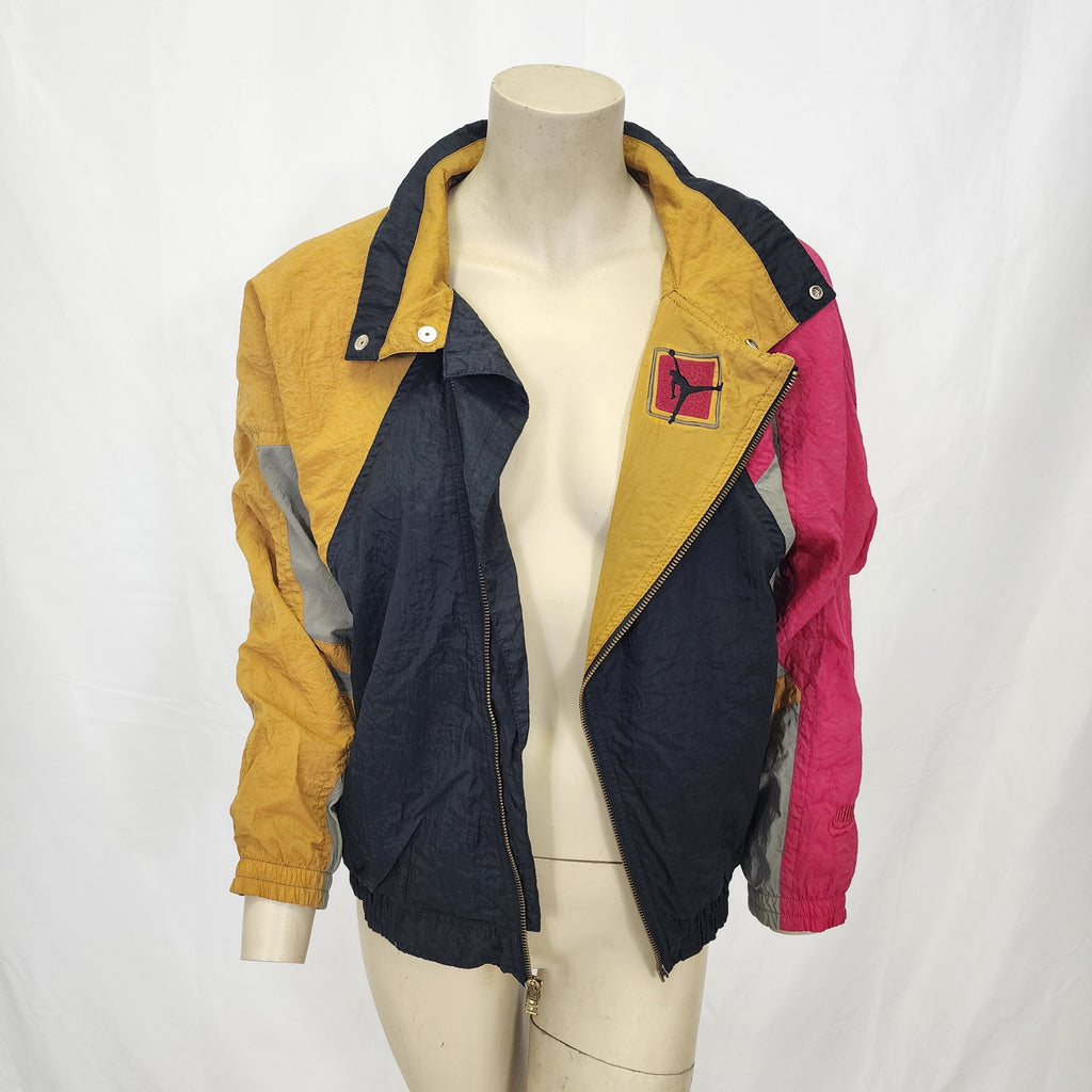 Nike Jordan Nylon Zipper Jacket Vintage 1990s