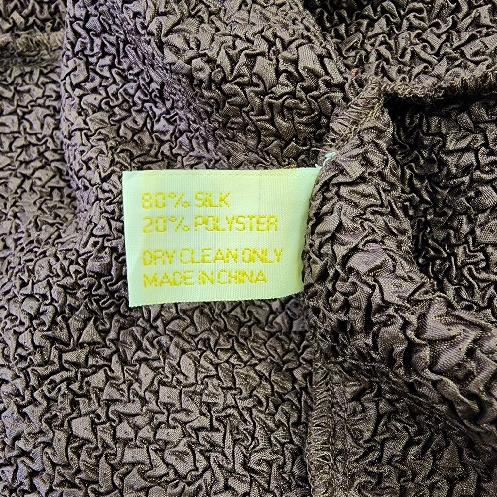 Burgundy Coat with Fur Collar