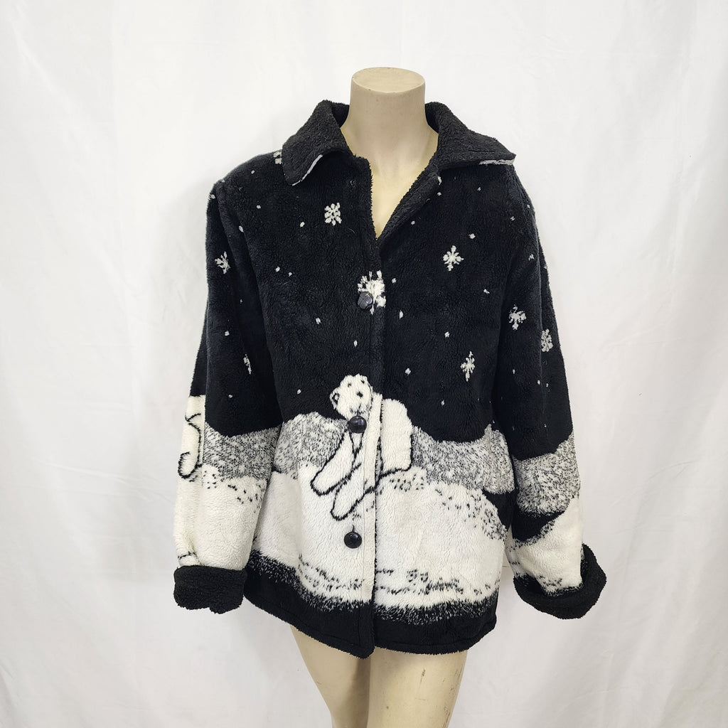 St John's Bay Vintage Fleece Jacket
