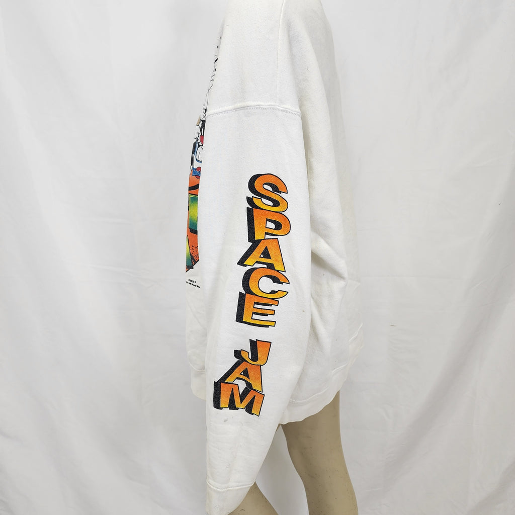 Space Jam Made In USA Vintage 1990s Sweatshirt Size XL