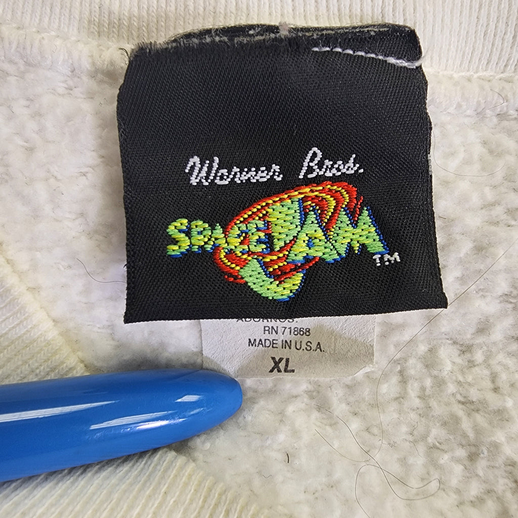 Space Jam Made In USA Vintage 1990s Sweatshirt Size XL