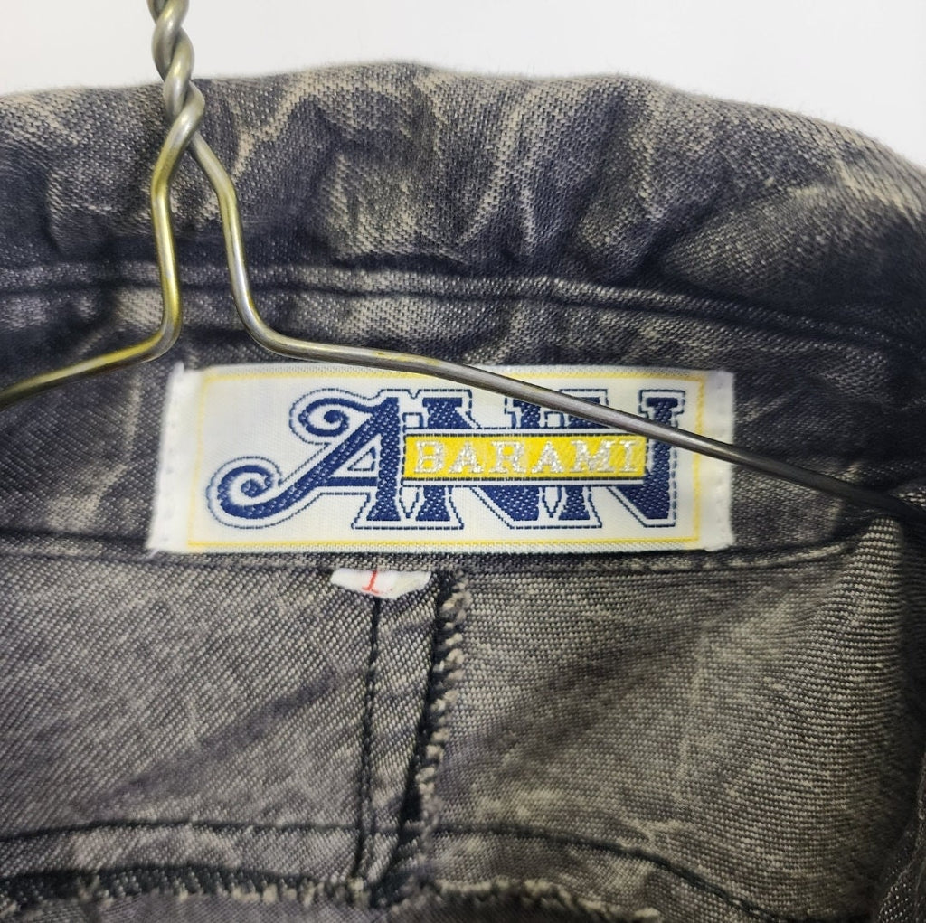 Acid Washed Snakeskin Vintage 1990s Jacket