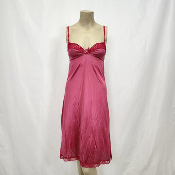 Sears Made In USA Pink Nightgown Vintage 1980s