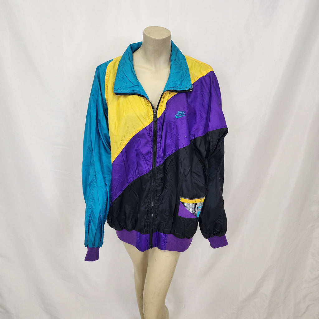Nike Nylon Vintage 1990s Jacket Size Large