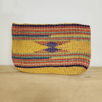 Vintage 1990s Clutch with Cute Zipper