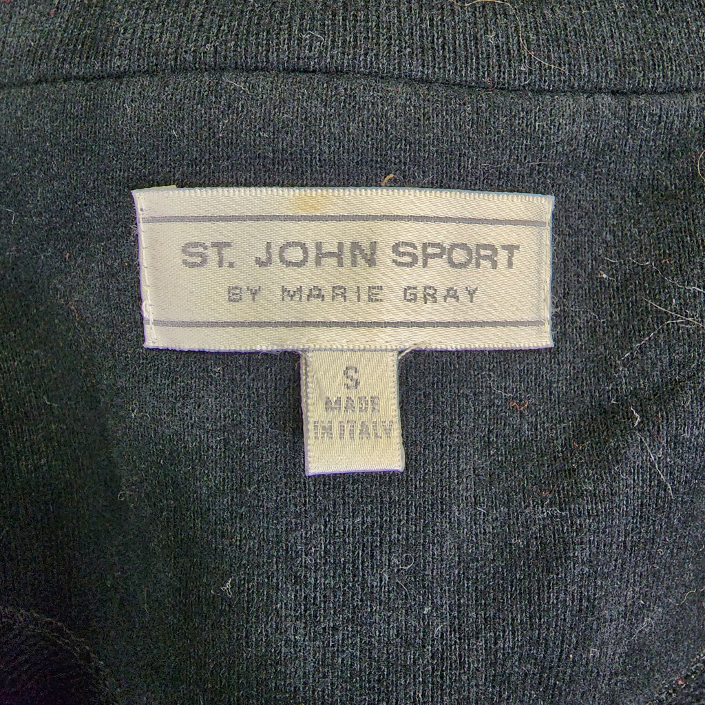 St John Sport Made In Italy Athletic Zipper Jacket Vintage