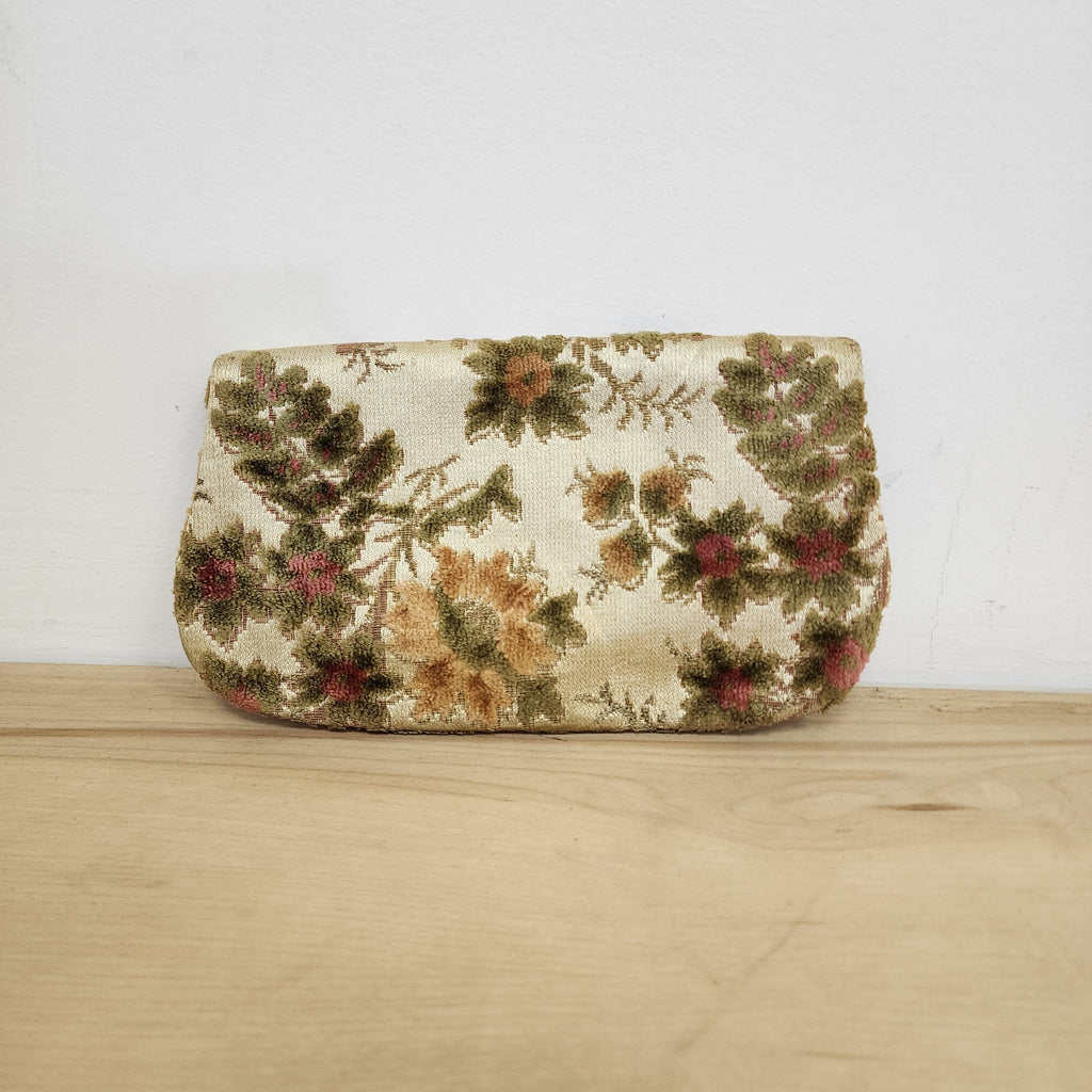 Vintage 1960s Tapisserie Clutch