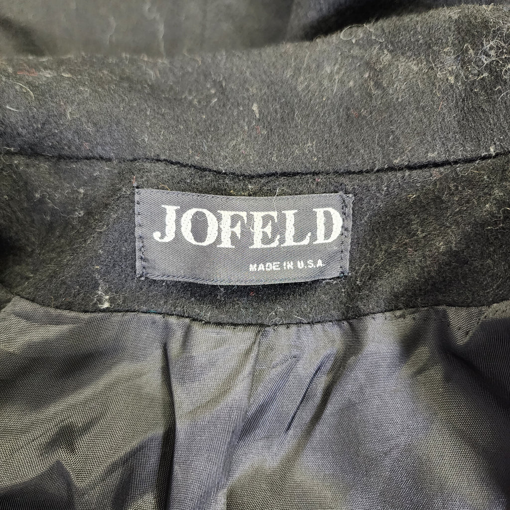 Jofeld Made In USA Vintage 1980s Wool Coat