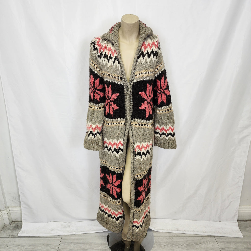 Vintage Icelandic Long Cardigan