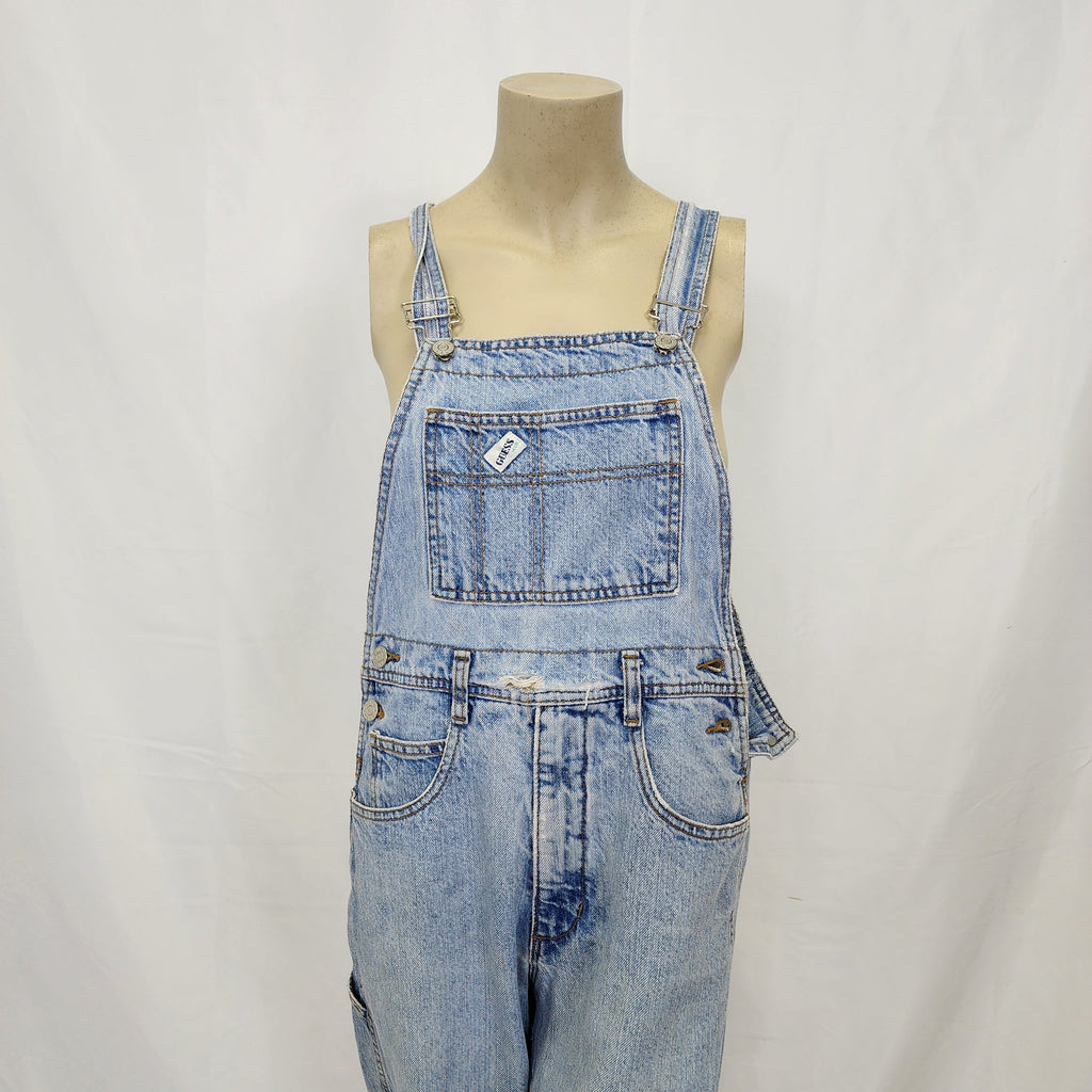 Guess Made In USA Vintage 1990s Denim Overall