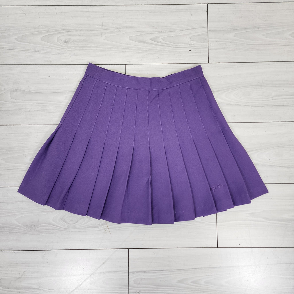 Kaelin Purple Vintage Mini Skirt
