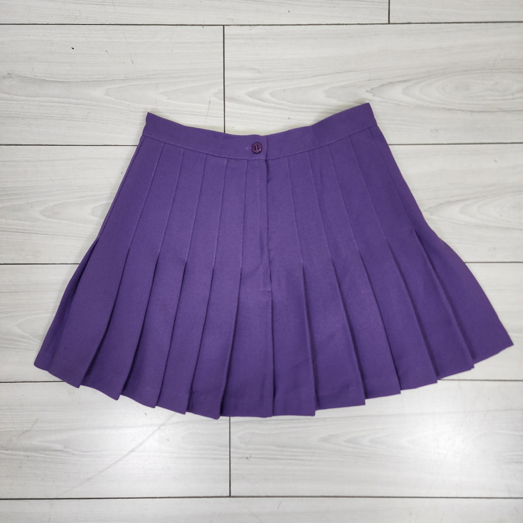 Kaelin Purple Vintage Mini Skirt