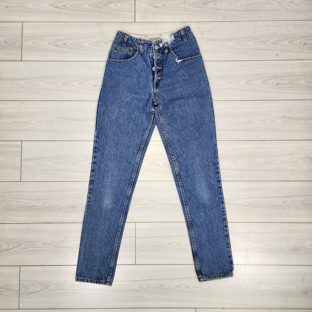 Guess by Georges Marciano Made In USA Vintage 1990s Denim High Waist Pants
