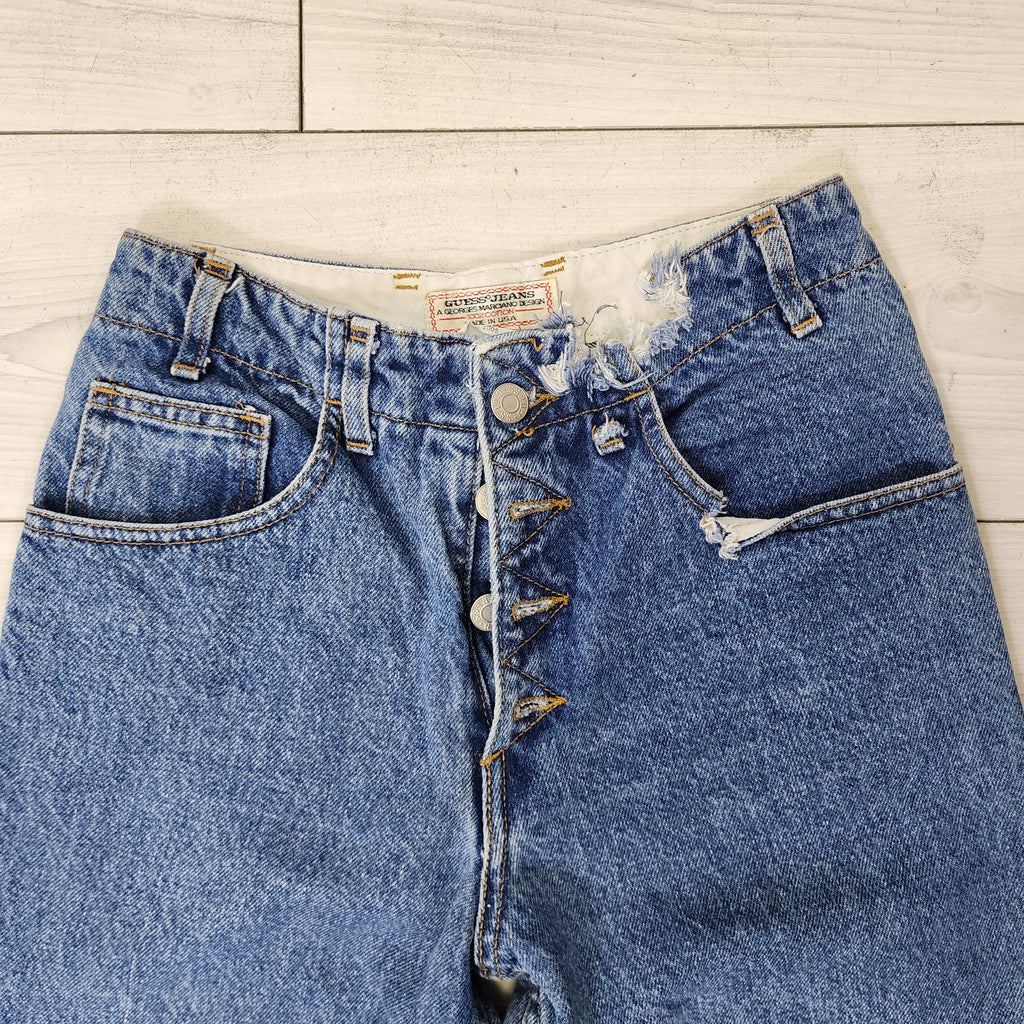 Guess by Georges Marciano Made In USA Vintage 1990s Denim High Waist Pants