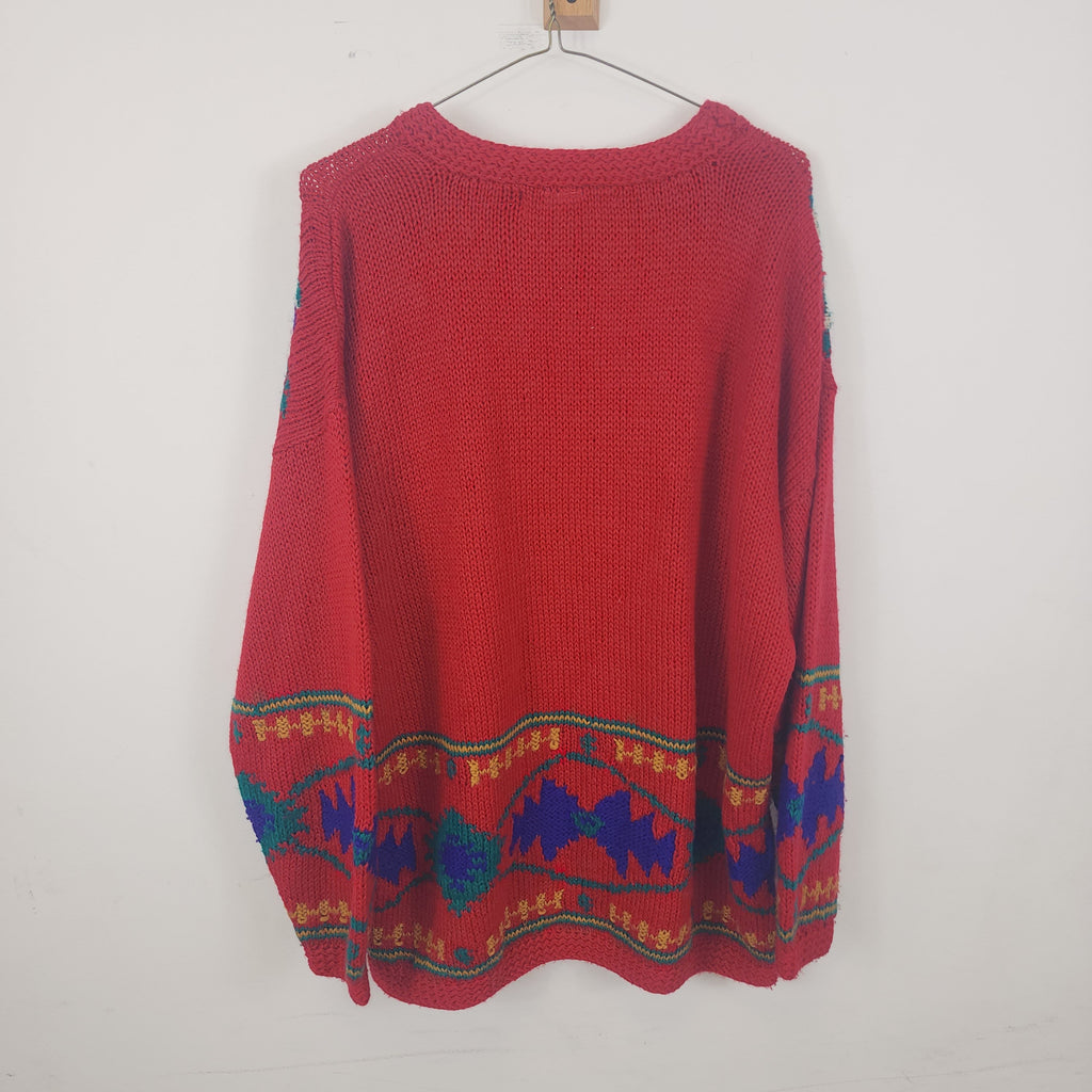 The Limited Vintage Y2K Floral Sweater Size Medium / Large