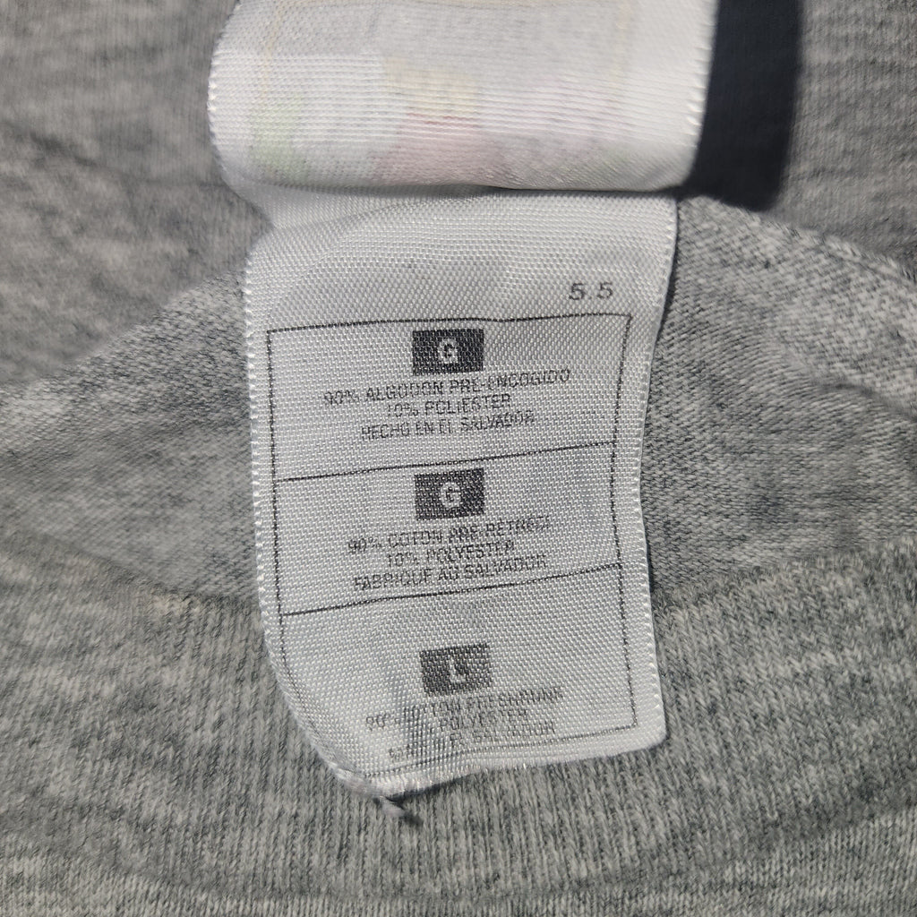 Fruit of the Loom Vintage Y2K Funny Printed Graphic Tee Shirt Size Large