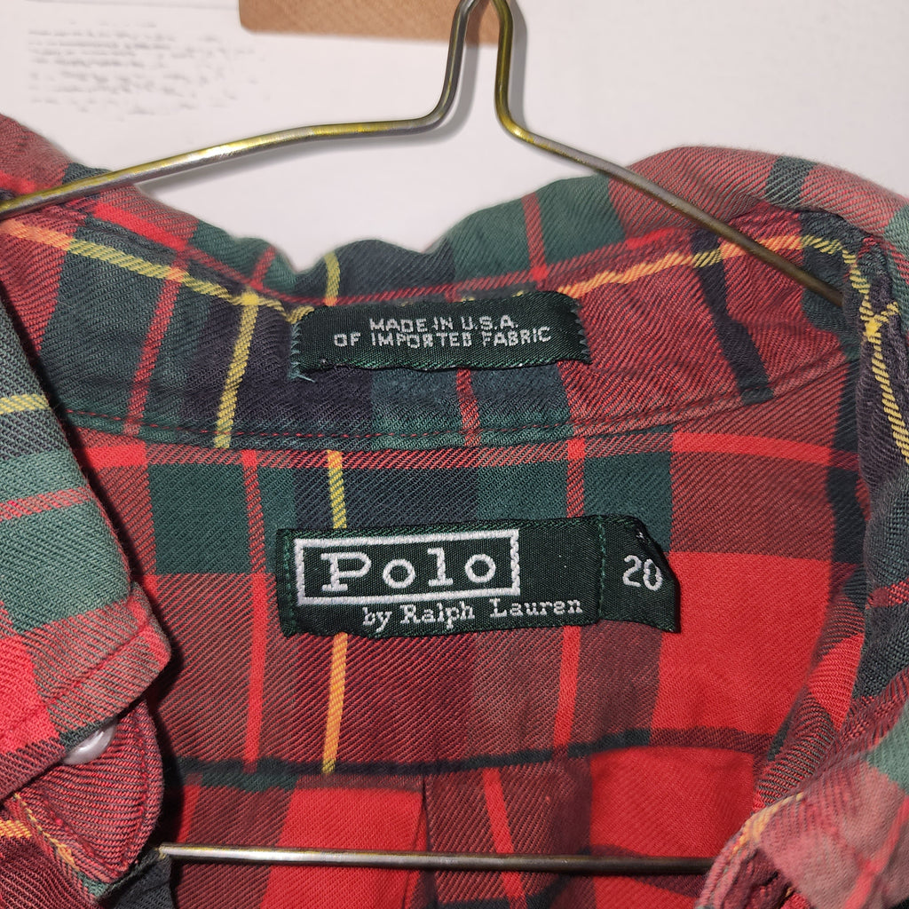 Ralph Lauren Made In USA Vintage 1990s Shirt