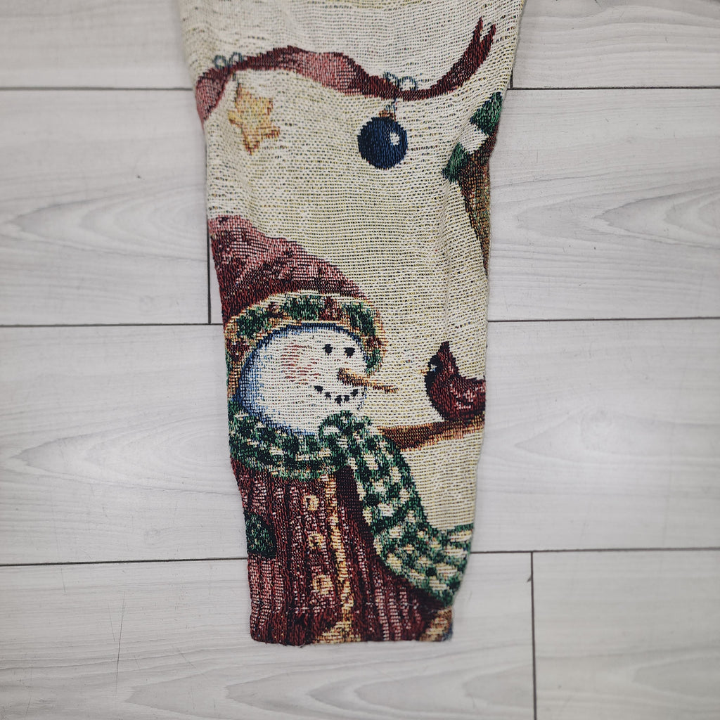 Sugar Street Weavers Christmas Made In USA Vintage 1990s One Size Jacket