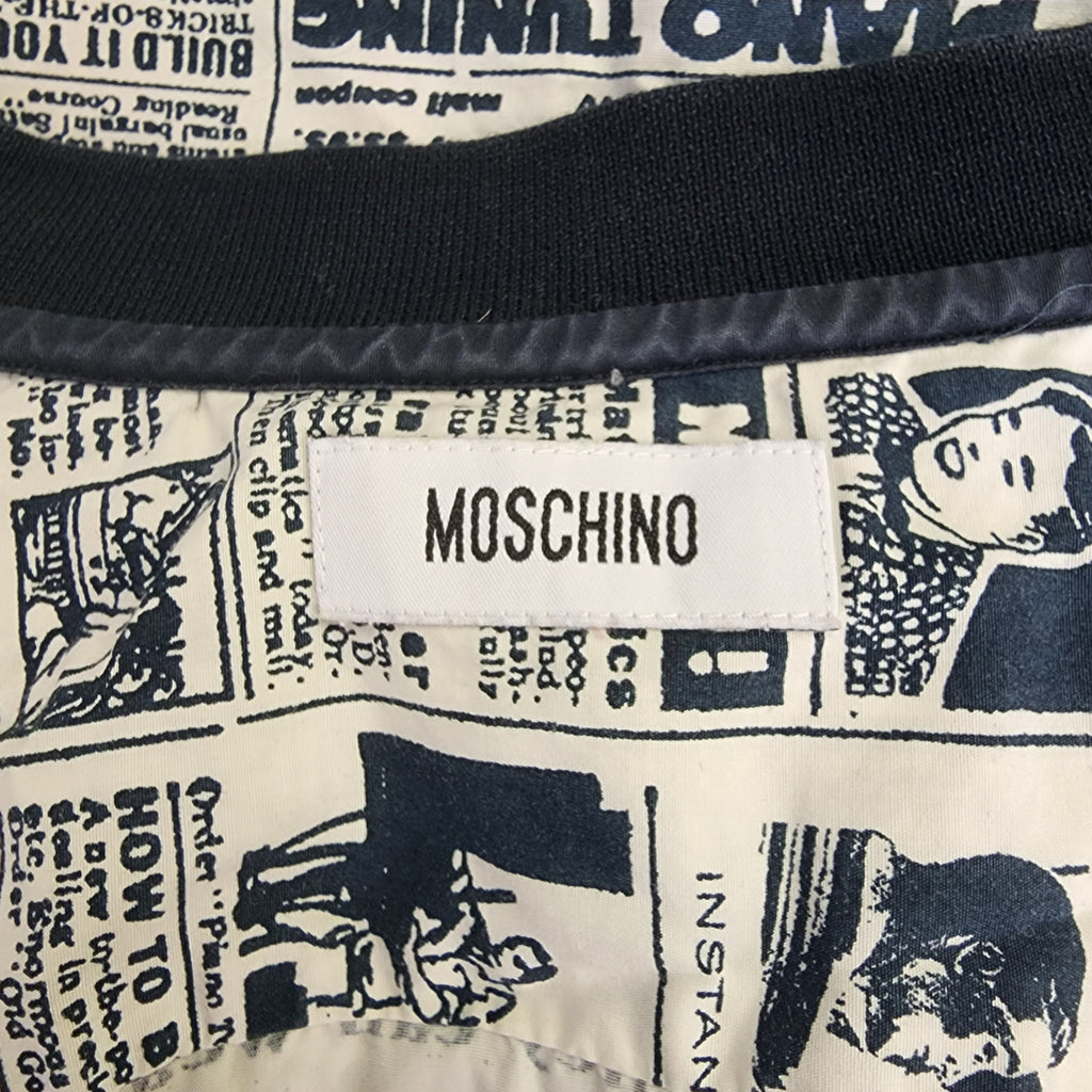 Moschino Newspaper Vintage Shirt