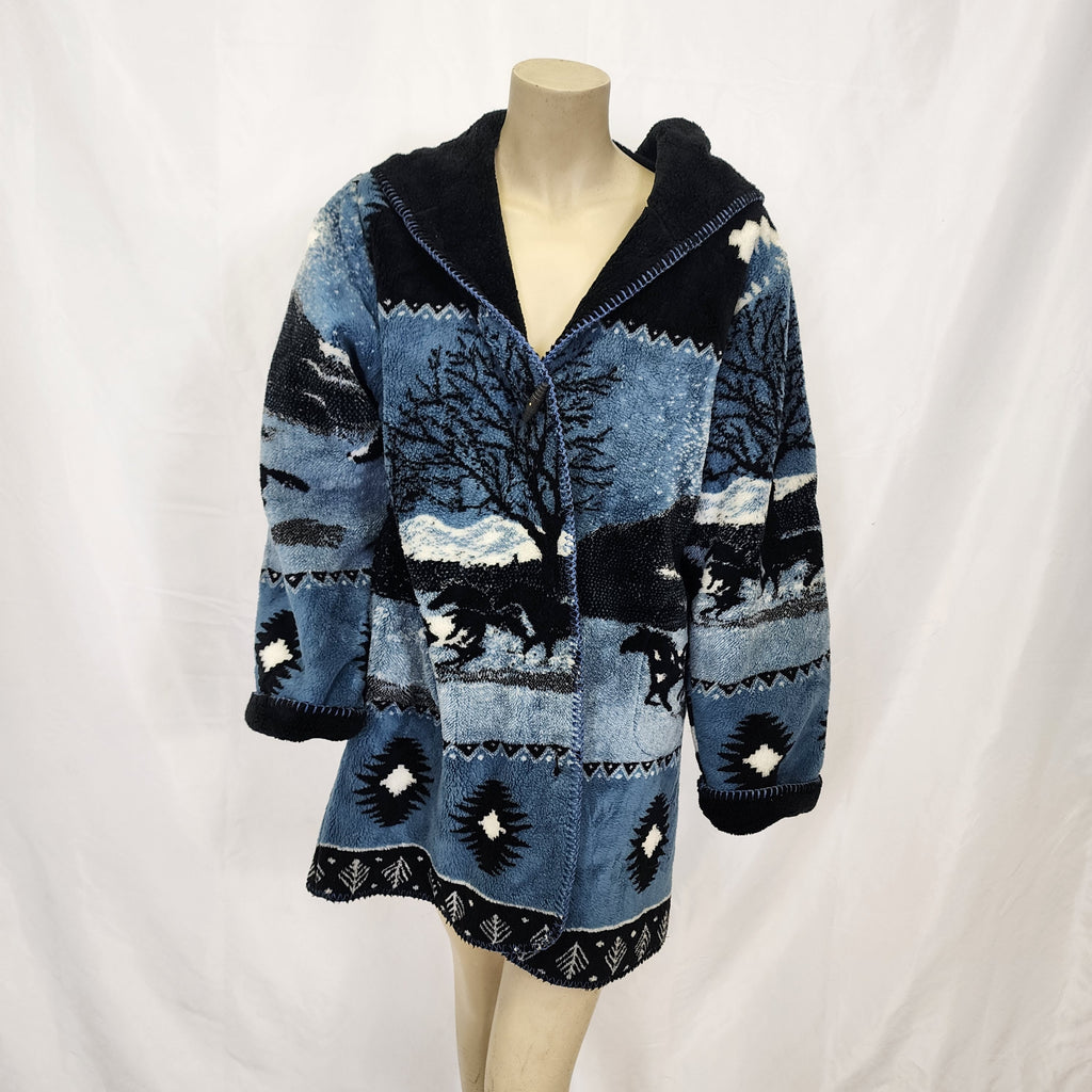 St John's Bay Vintage Fleece Jacket