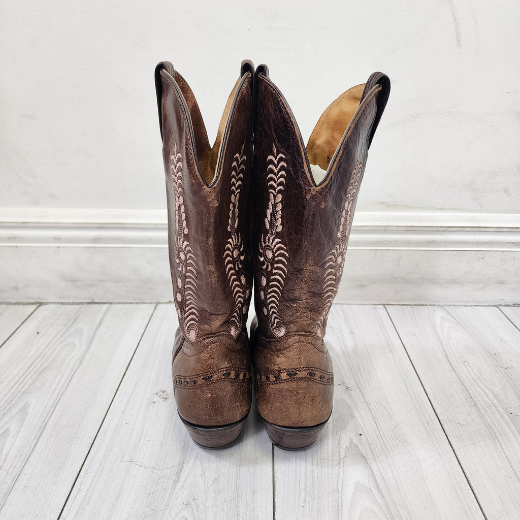 Western Boots Made In Canada Vintage 1990s