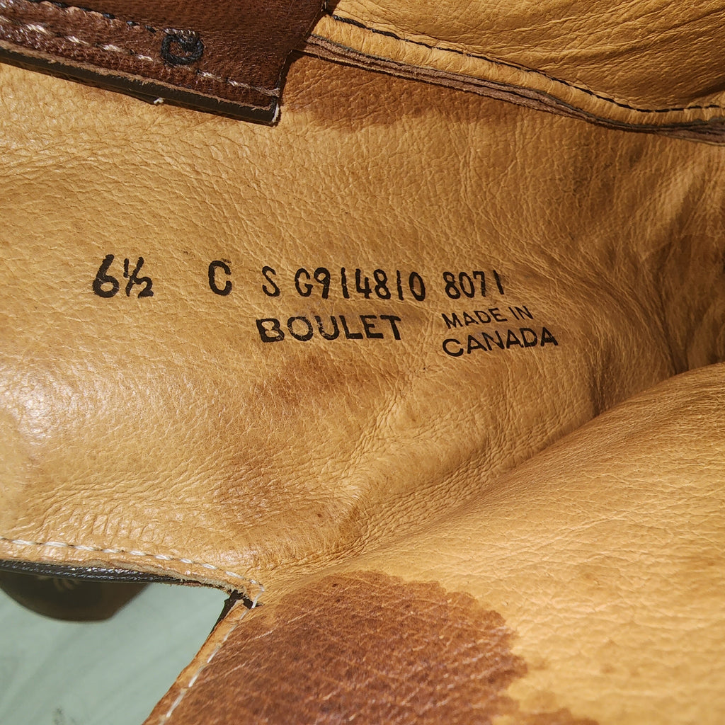 Western Boots Made In Canada Vintage 1990s