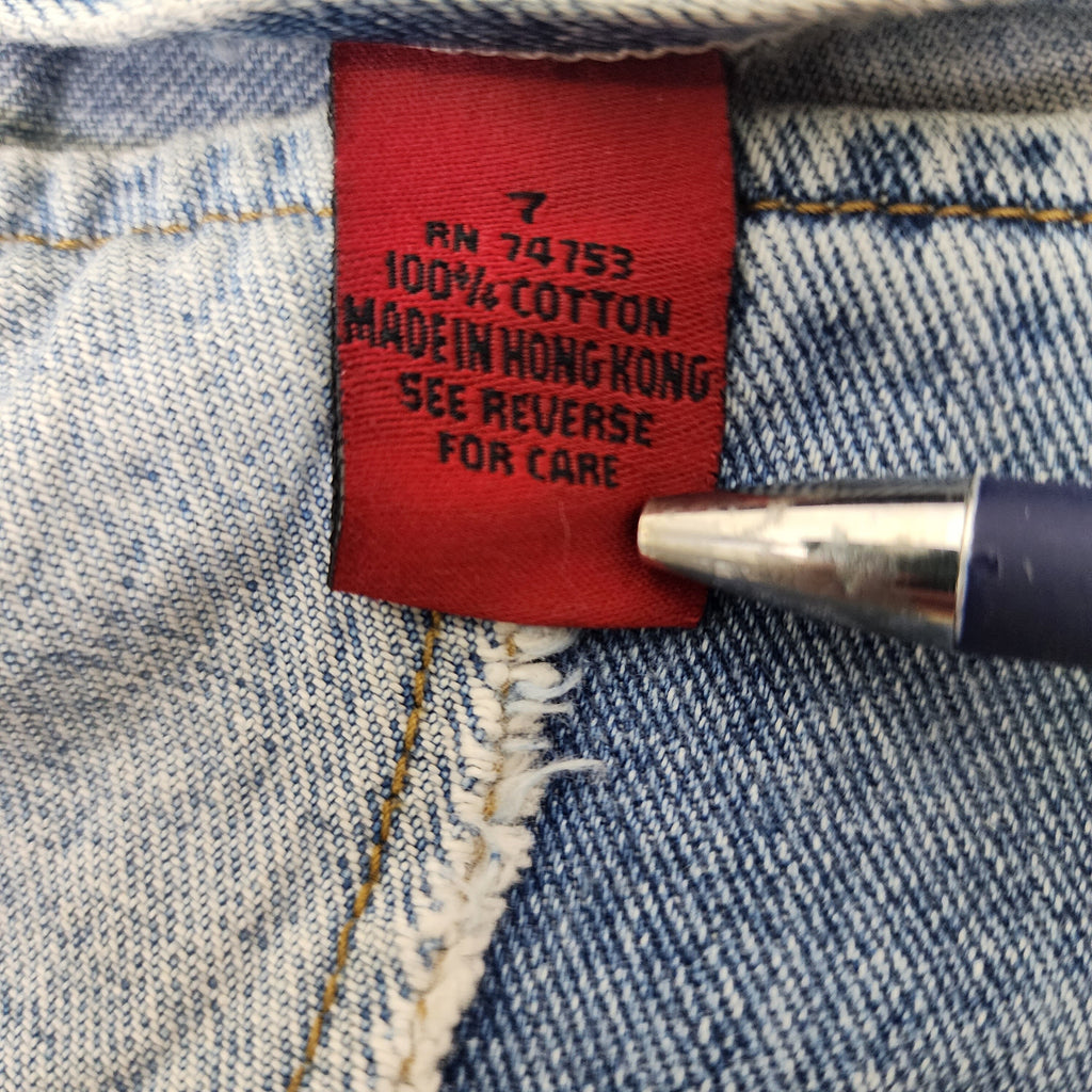 Zana di Denim Patchwork Low Rise Bell Bottom Vintage Pants