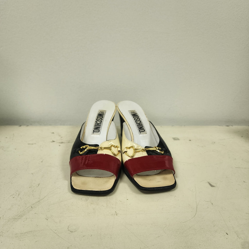 Moschino Made In Italy Mules Vintage 1990s
