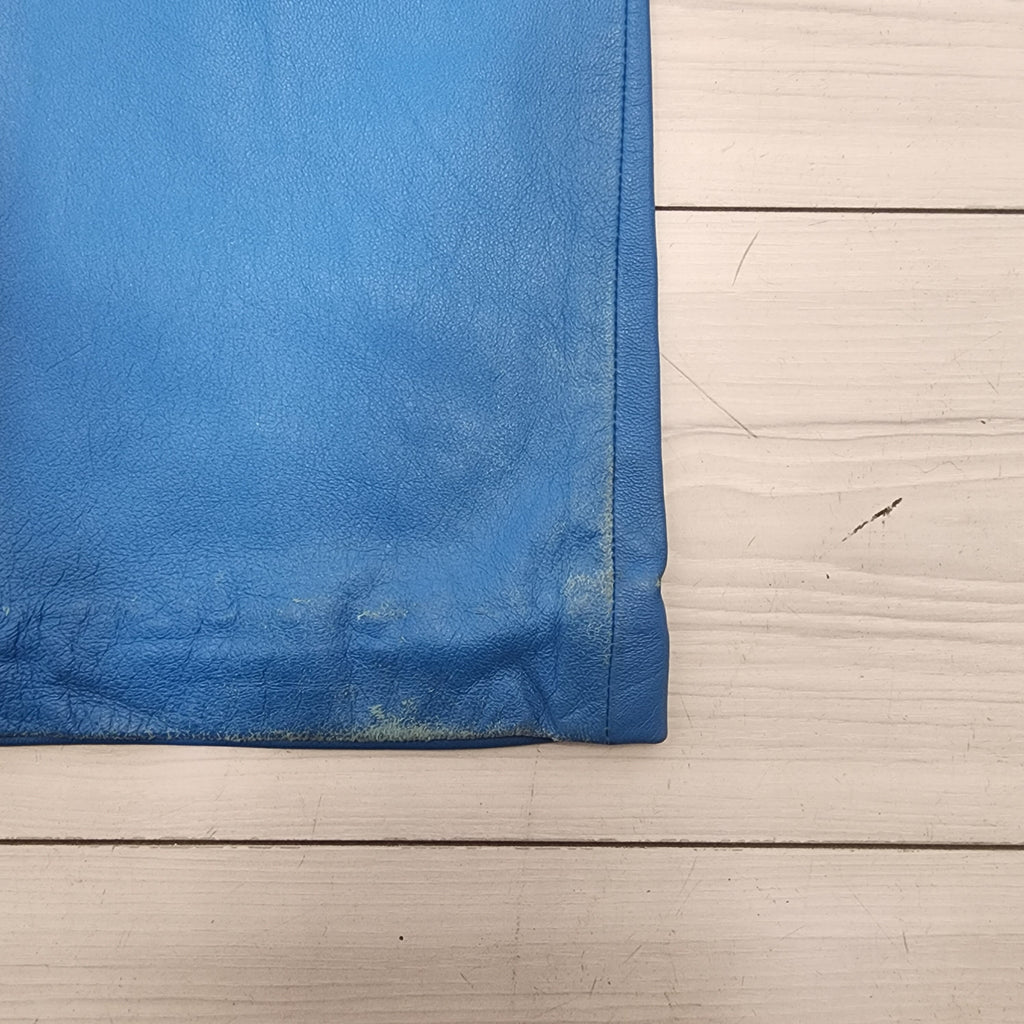 A.B.S by Allen Schwartz Made In USA Leather Pants Vintage 1990s