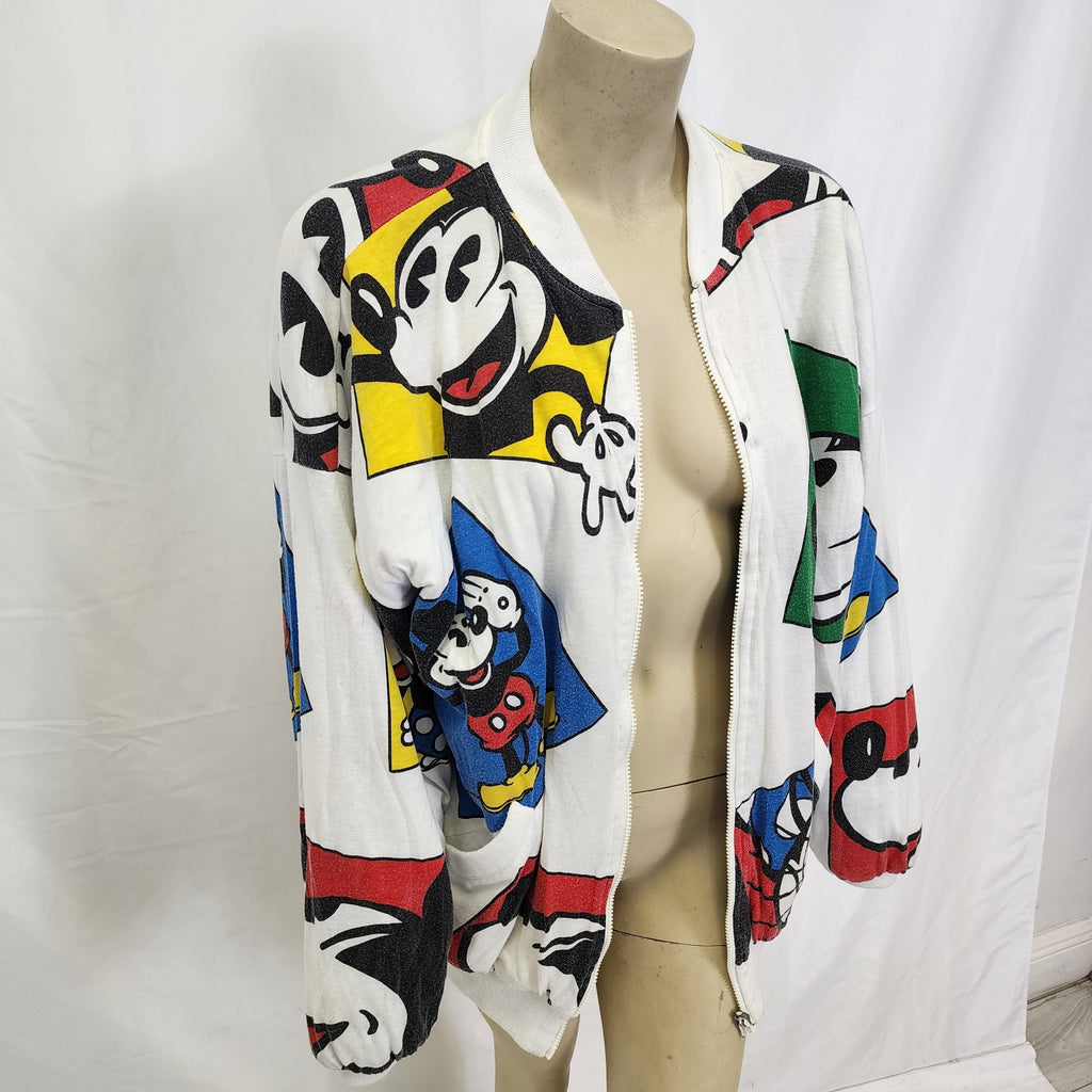 Walt Disney Co Reversible Mickey Mouse Vintage 1990s Jacket