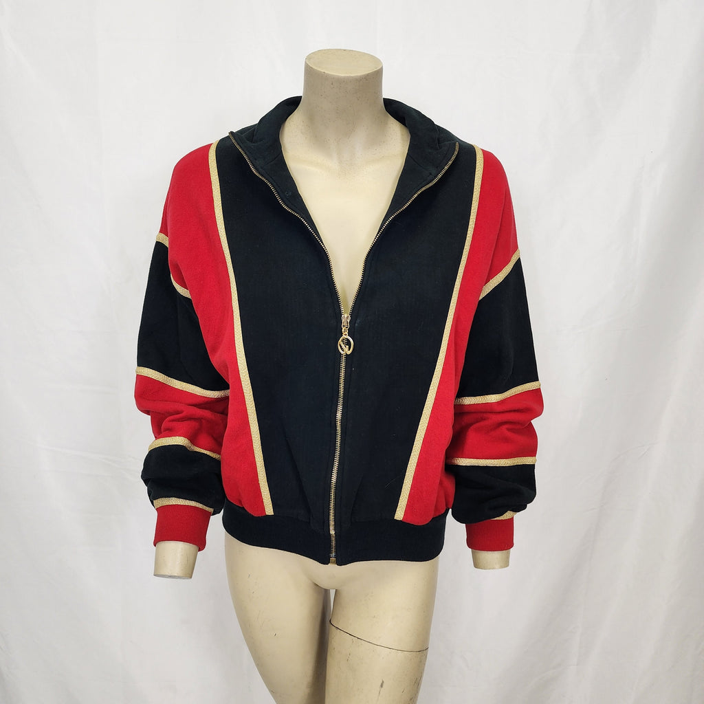 St John Sport Made In Italy Athletic Zipper Jacket Vintage