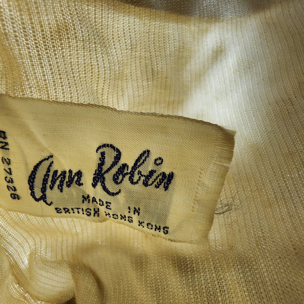 Ann Robin Made in British Hong Kong Vintage 1980s Purse with Beads