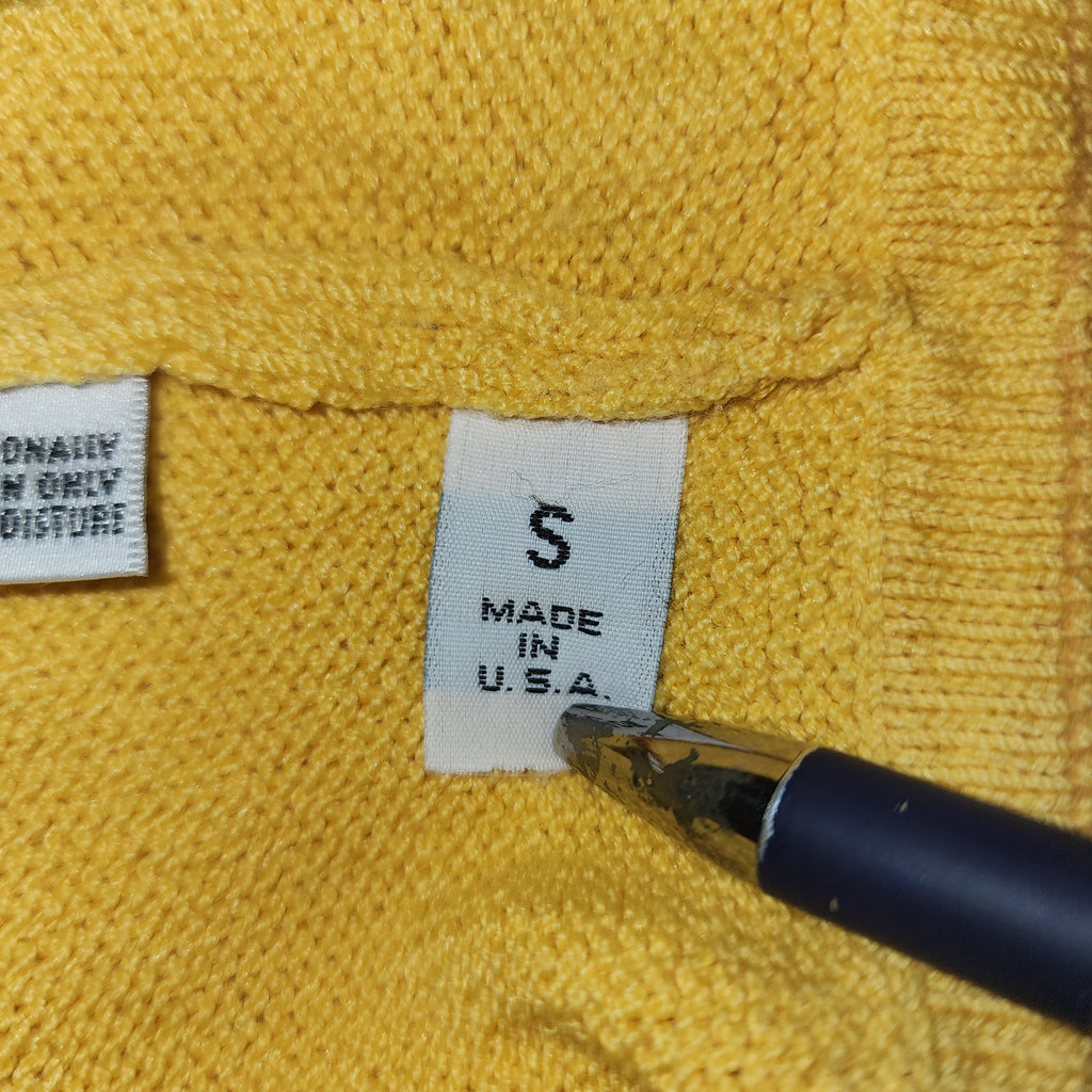 St. John Collection by Marie Gray Vintage Y2K Made In USA Yellow Top