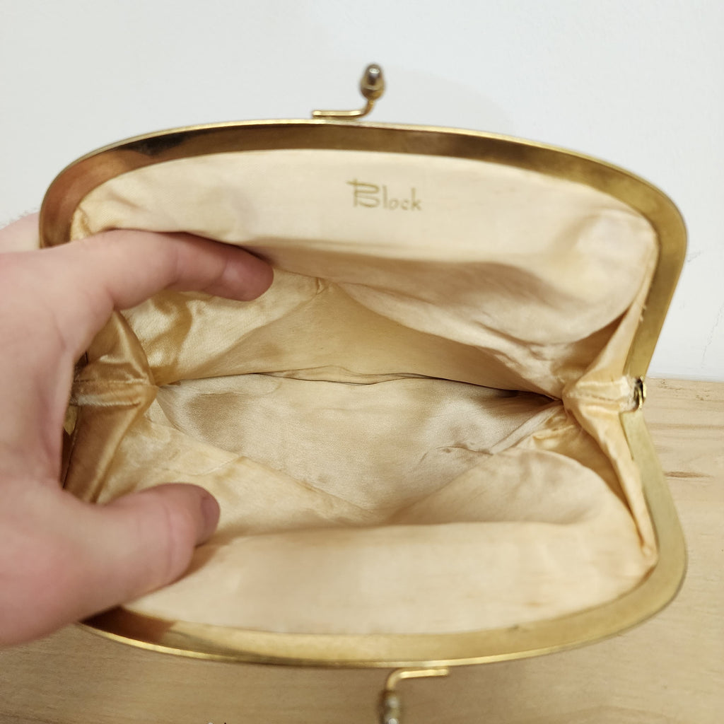 Vintage 1960s Tapisserie Clutch